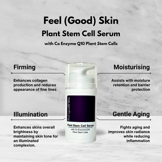 Feel (Good) Skin Plant Stem Cell Serum Co Enzyme Q10 Plant Stem Cells 80ml