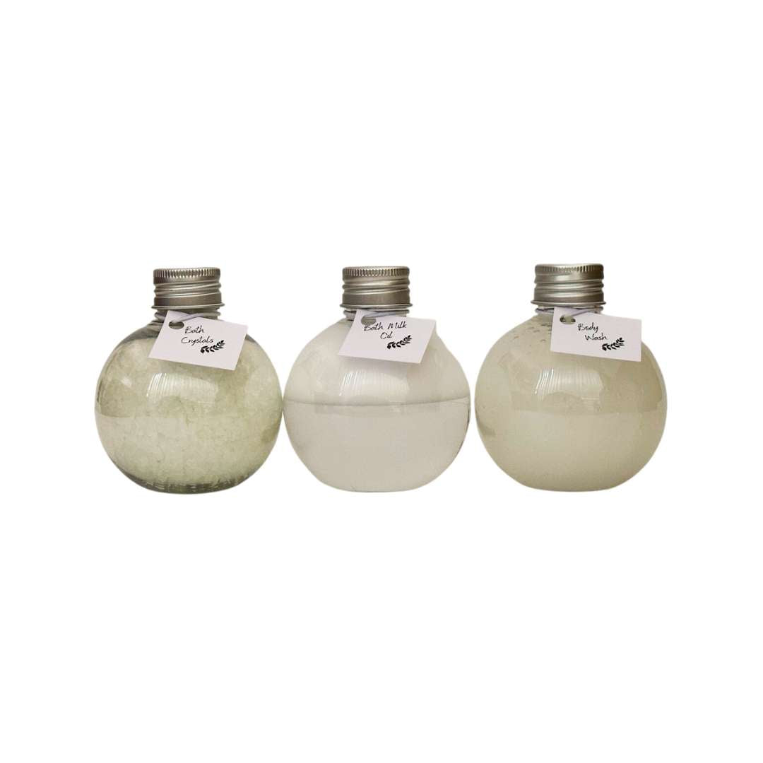 Christmas Bauble Gift Set - White Edition