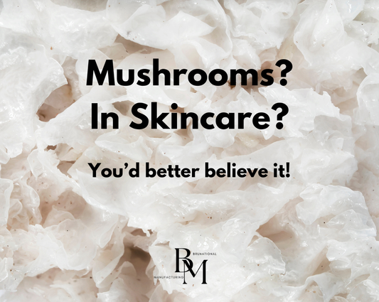 Tremella and Cordyceps in Skincare. 