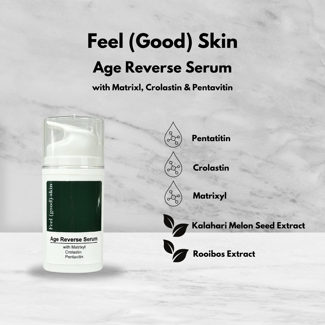 Feel (Good) Skin Age Reverse Serum with Matrixyl, Crolastin & Pentavitin  80ml