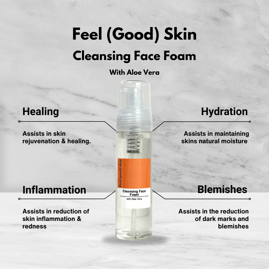 Feel (Good) Skin Cleansing Face Foam with Aloe Vera 250ml