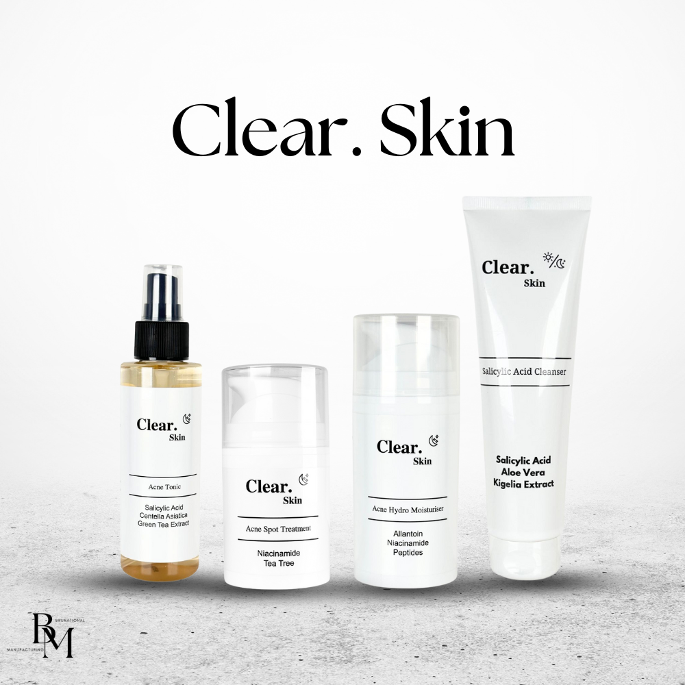 Clear. Skin Acne Skincare Routine