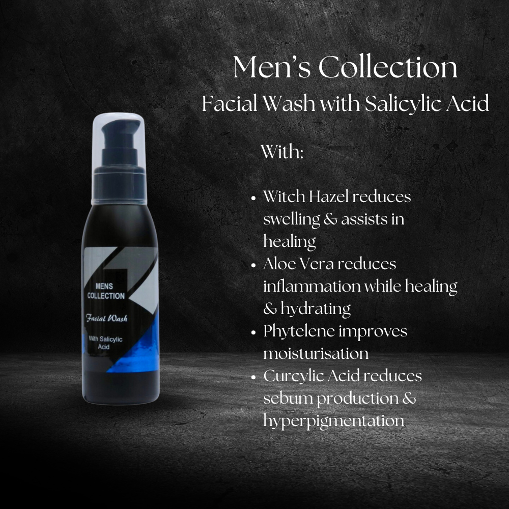 Men's Collection Facial Wash with Salicylic Acid 100ml