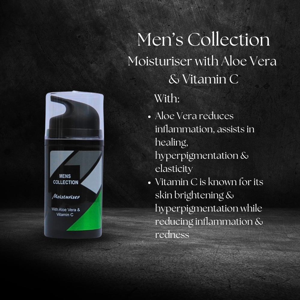 Men's Collection Facial Moisturizer with Aloe Vera & Vitamin C 80ml