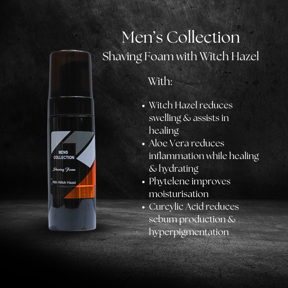 Men's Collection Shaving Foam with Witch Hazel 150ml