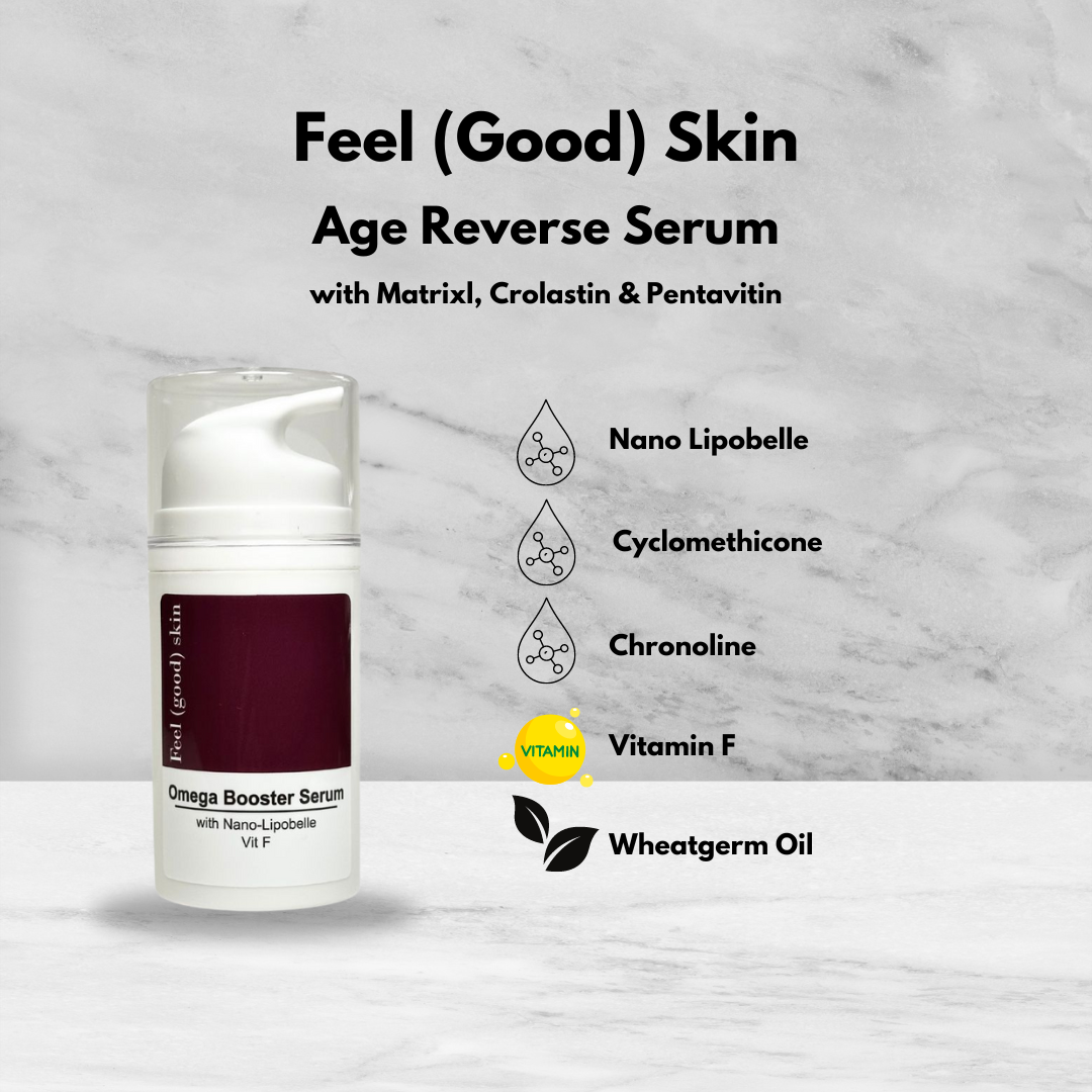 Feel (Good) Skin Omega Booster Serum with Nano Lipobelle & Vitamin F 80ml