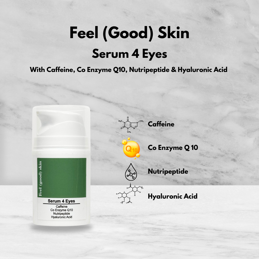 Feel (Good) Skin Serum 4 Eyes with Caffeine, Co Enzyme Q10, Nutri Peptide & 50ml