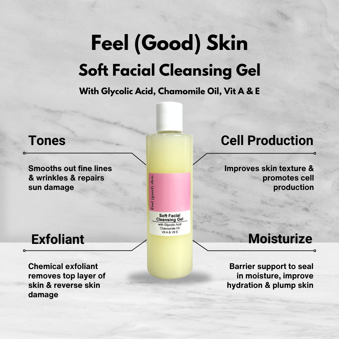 Feel (Good) Skin Soft Facial Cleansing Gel with Glycolic Acid 200ml