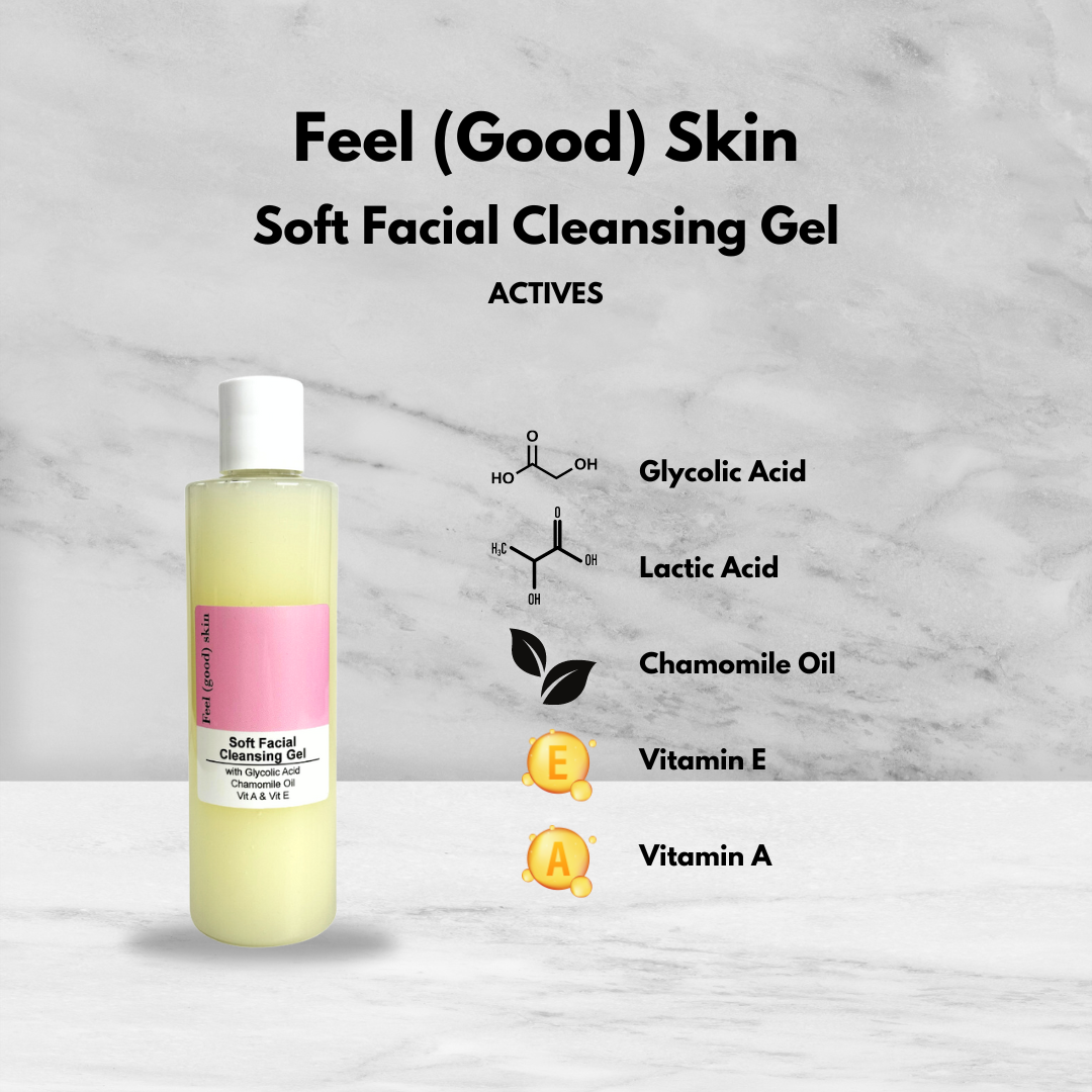 Feel (Good) Skin Soft Facial Cleansing Gel with Glycolic Acid 200ml