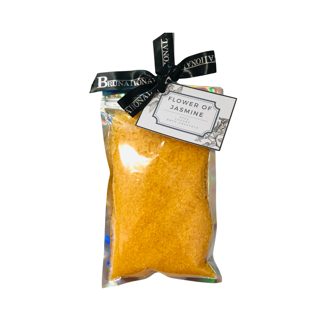 Luxury Bath Crystals Flower of Jasmine 300g