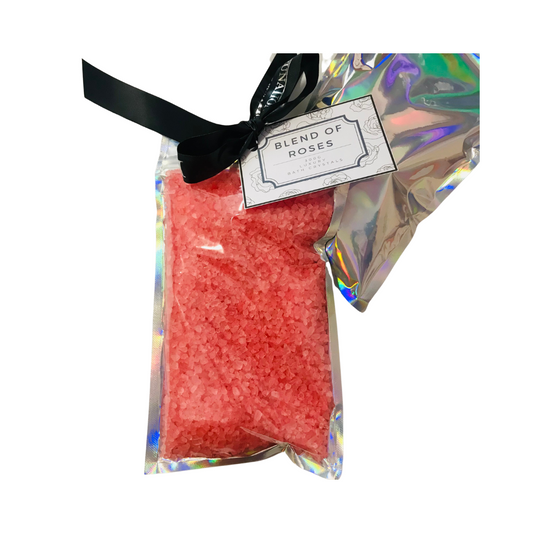 Luxury Bath Crystals Blend of Roses 300g